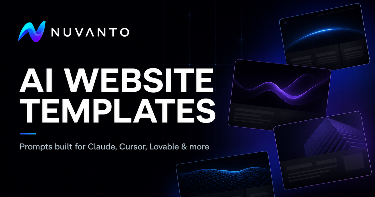 Nuvanto — vue sélectionnée de l’interface